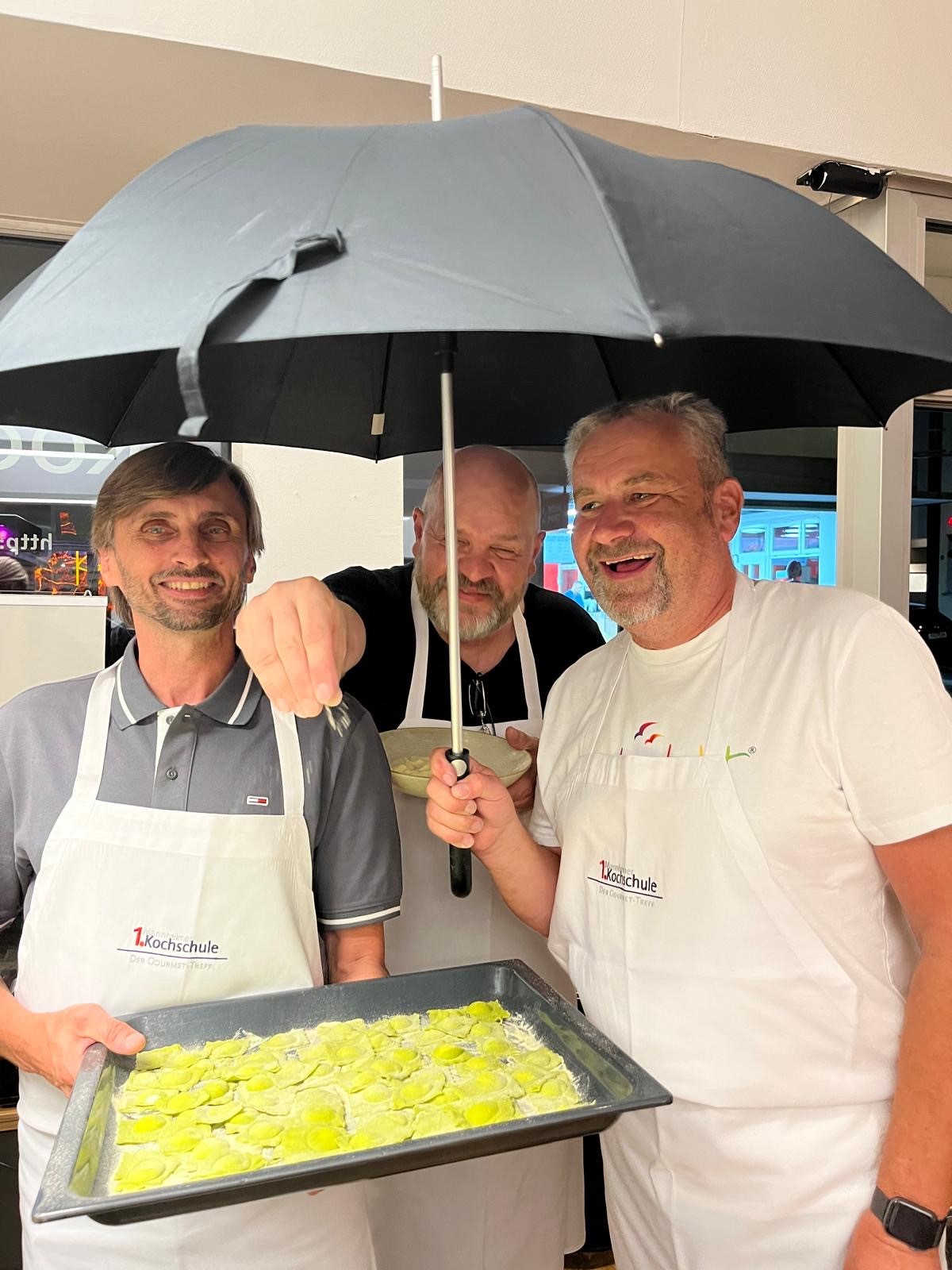 Schaumaplast Team-Event in der 1. Mannheimer Kochschule