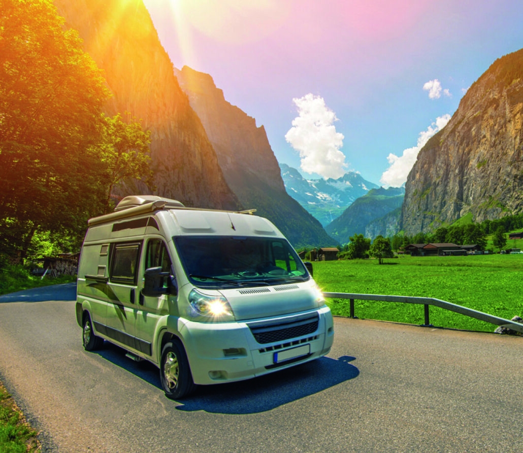 Lekka konstrukcja przyczepy kempingowej z EPP