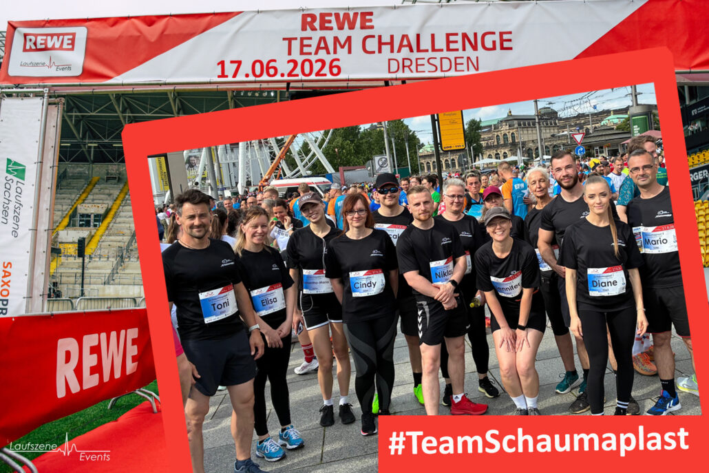 Schaumaplast Sachsen / Nossen bei der REWE Team Challenge Dresden 2026